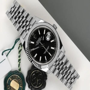 Rolex Date Just 41 Black Dial