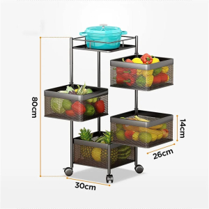 4 Tier Kitchen Storage Rack