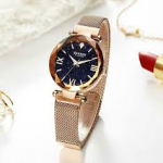 Curren Gold Luxury Magnet Watch