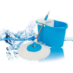 double bucket spin mop