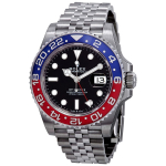 Rolex GMT-Master Watch (Sliver & Red Mix)