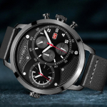 Mini Focus Dual Time Luxury Mens Watch