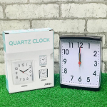 Classic Square Plastic Quartz Analog Wall Clock