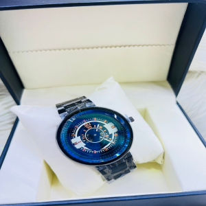 Carbo Model Mens Blue Watch