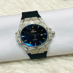 Orix Casual Fashion Premium Date Electric Blue Dial Mens Watch