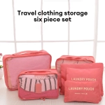 6 Pcs Travel Organizer