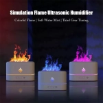 7 Color Air Humidifier Flame Lamp 