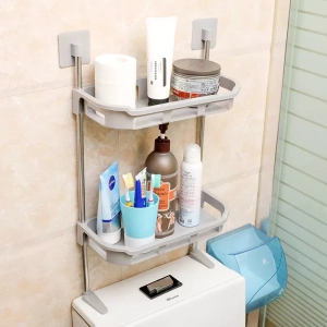 2 Tier Multifunctional Toilet Shelf