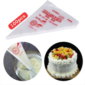 100 Pcs Disposable Piping Bags