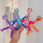 Telescopic Suction Cup Giraffe Fidget Toy