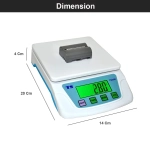 Electronic Compact Digital Scale TS 200