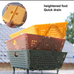 Foldable Quick Drain Basket