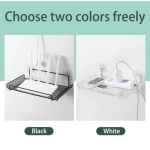 Wifi Tv Remote Plug Holder Hanging Shelf
