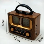 NS-6638BT Fm Radio & Bluetooth Speaker