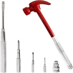 6 in 1 Hammer & Screwdriver Set