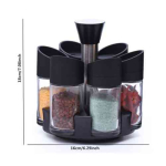 6 Bottles Rotatable Spice Rack