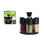 6 Bottles Rotatable Spice Rack