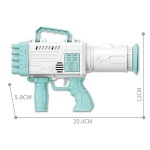 25 Hole Fun Bubble Gun