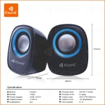 Kisonli V360 Multimedia Speaker