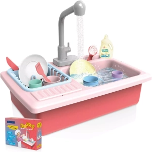 Kids Kitchen Sink Play Set