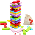 54 Pcs Rainbow Stacking Toys