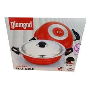 Diamond Nonstick Kadai - Medium