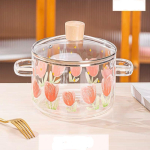 High Borosilicate Glass Bowl with Lid 8803-1