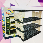 Rainbow shoe Rack