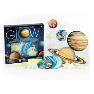 Glow Planet & Nova Star Sticker