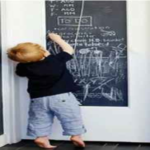 Blackboard Wall Sticker With Chalk 60x200cm