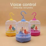 Bird Cage Battery Toy With Voice Control