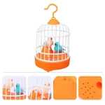 Bird Cage Battery Toy With Voice Control