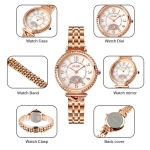 Skmei Luti Top Luxury Ladies Watch