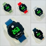 Led Round Dial Led Watch