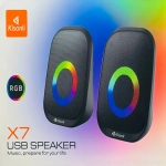 Kisonli X7 Rgb Light Multimedia Usb Speaker