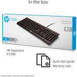 HP Keyboard K1500