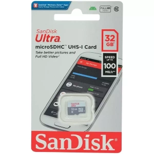 Sandisk Ultra 32GB Class 10 UHS-I MicroSD Card