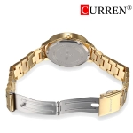 Curren Purple Dial Rose Golden Ladies Watch