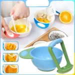 Baby Feeding Bowl With Crusher