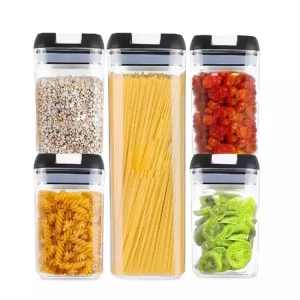 5 Pcs Airtight Food Storage Containers Set