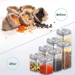 5 Pcs Airtight Food Storage Containers Set