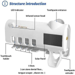 UV Electric Toothpaste Dispenser