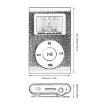 MP3 Music Player With Digital LCD Screen