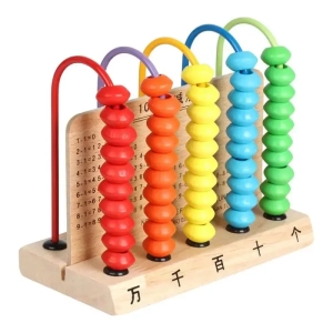 Kids Rainbow Counting Beads