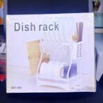 2 Layer Stainless Steel Dish Rack - MZY-1028