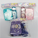 Bento Cartoon Design Lunch Box With WaterBottle