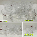 6 Pcs Glass Mug - ZB24