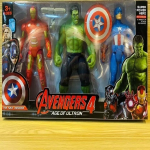 3 Pcs Avengers Toy
