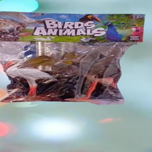 Plastic Birds Toy Set