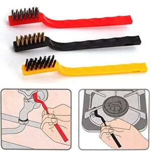 3 Pcs Wire Brush Set